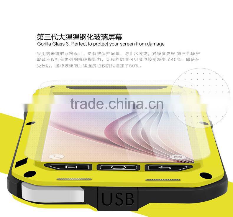 LOVE MEI New Designs Cell Phone Hard Case For Samsung S6