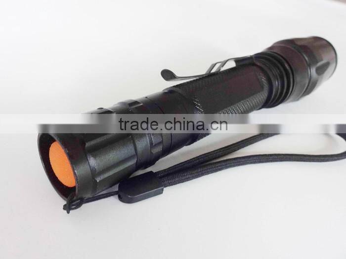 Onlystar GS-9448 2*18650 rechargeable lithium battery aluminum tactical powerful emergency usage fast track flashlight torch