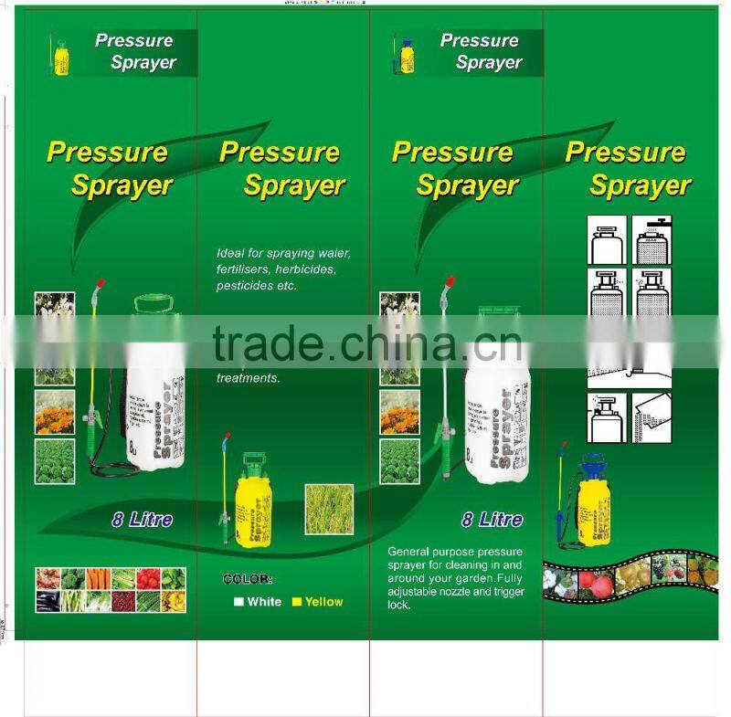 white and green 5L sprayer;hand 5 liter sprayer;garden 8L sprayer; pump 8 liter sprayer
