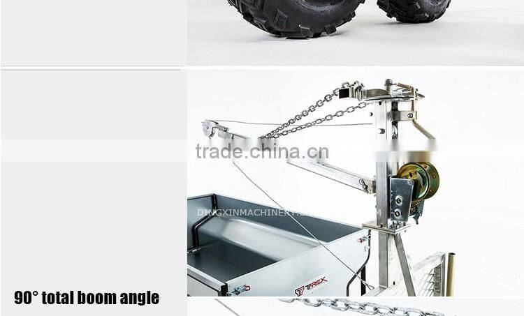Atv Log Trailer with crane