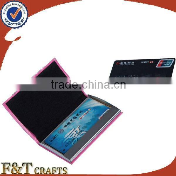 Fashion hot sales metal name card holder for wholesales