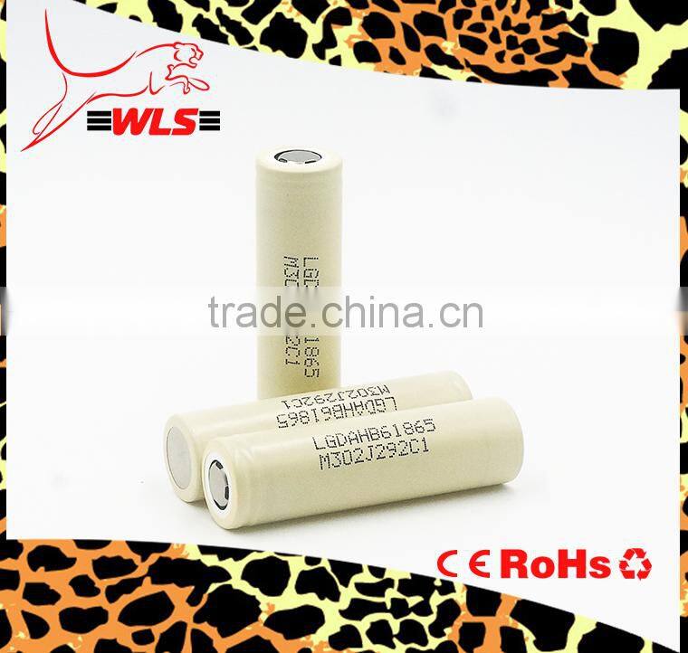 Original lg hb6 LG 3.7v 1500mah battery 18650 battery lg HB6 Lithium ion 18650 Battery for ecigs/led flashlight/power tools