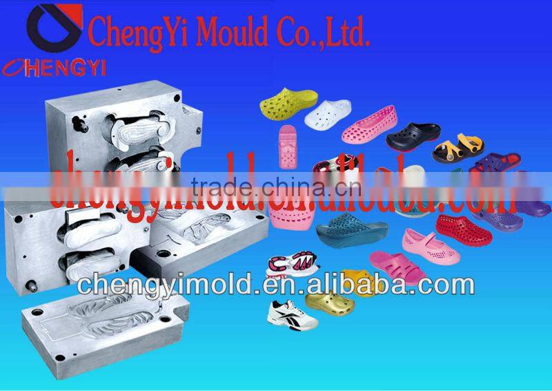 2013 new trendency design for eva injection rainboot shoe mold
