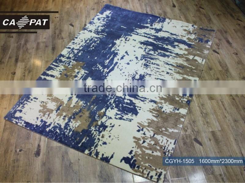 China 80 wool 20 nylon woven axminster carpet luxury hotel carpet CGYH 1517