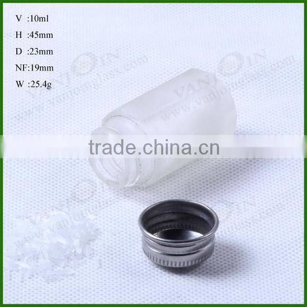 10ML Frosted Glass Bottle for Spice or Sault