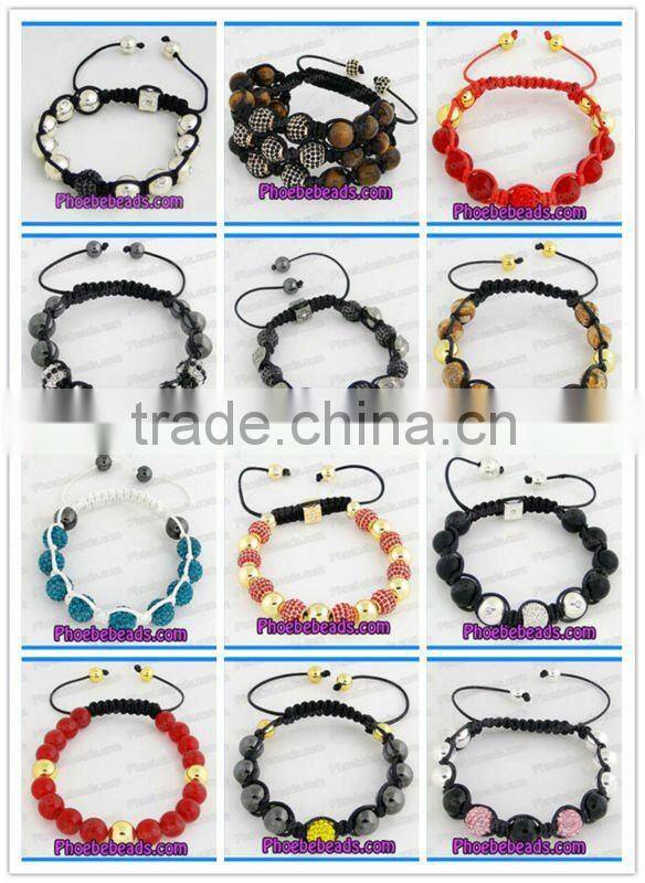 Cross Bracelets Wholesale Gold Plated Sideways Pave Crystal Agate Beaded Stretch Honesty Jewelry PHB-001