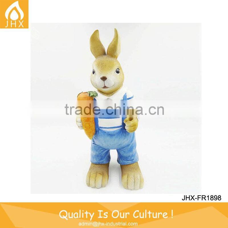 New Design Plastic Bunny Toy for Easter Decoration