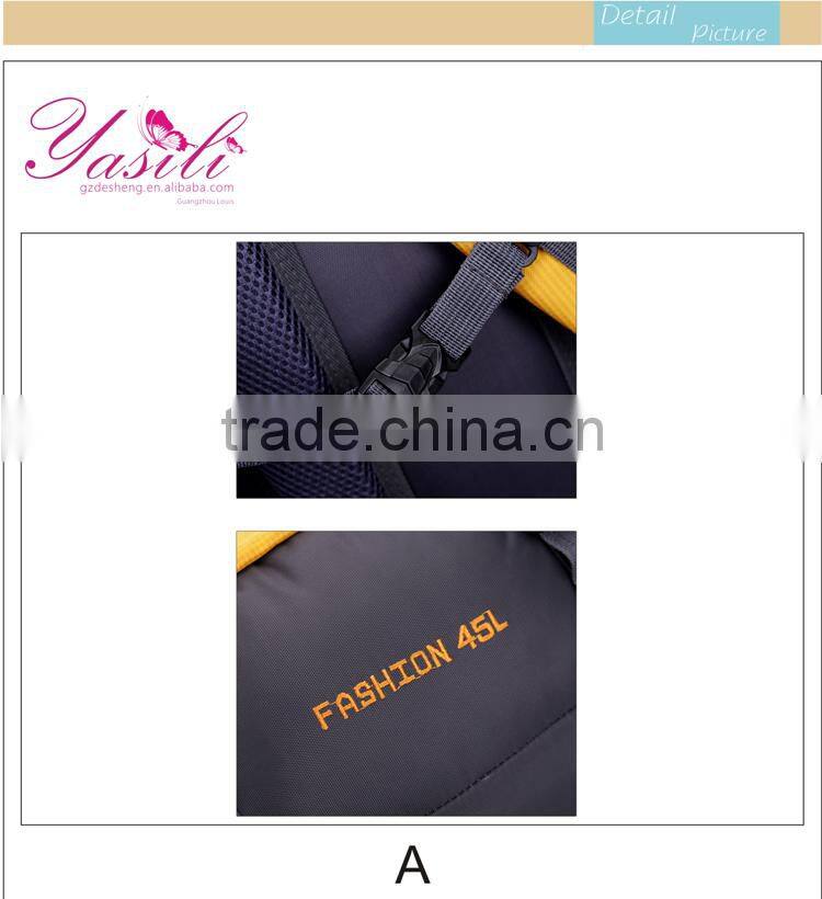 2014 multiple color leisure hiking sport backpack, black military waterproof backpack in Guangzhou