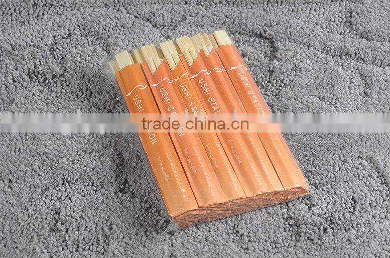 Paper wrapped Sleeve Disposable Bamboo twin Chopsticks ,custom chopstick sleeves