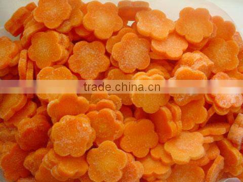Supply new crop frozen carrot