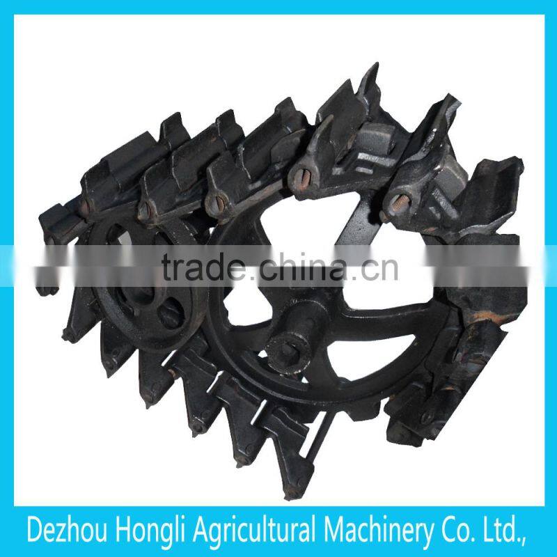 Can customize all size of crawler, crawler belt, crawler track, farm machinery crawler