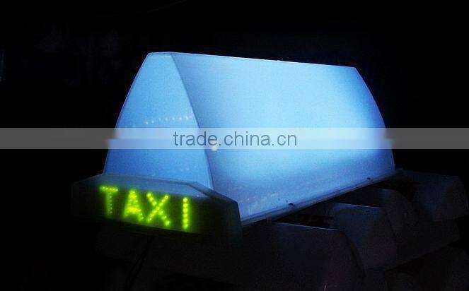 Mental Frame Taxi Top Advertising Signs