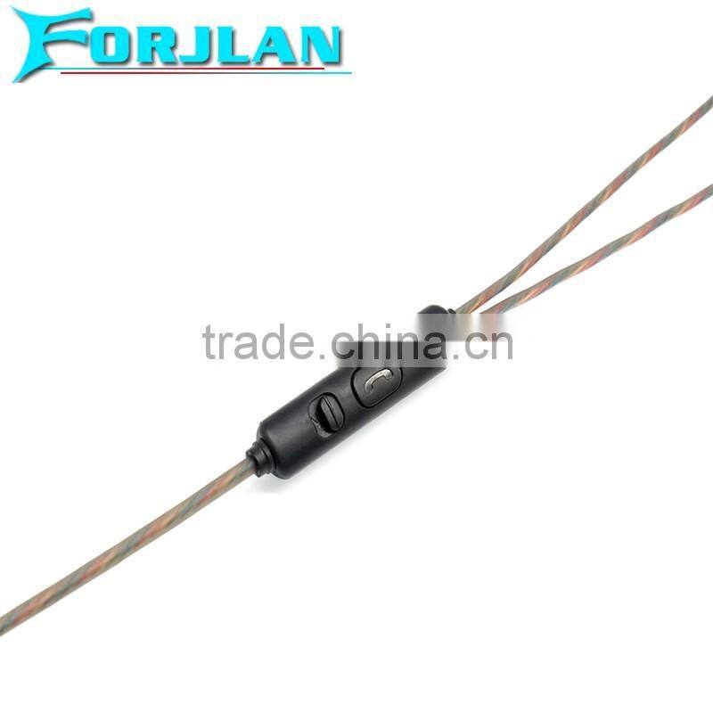 hot selling handfree earphone wired earbuds stereo 3.5mm