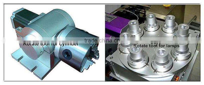 Integrated type gold and silver laser engraving machine