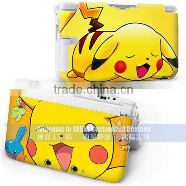 pink new design cute for nintendo 3ds xl console soft hard cover case can custom for pokemon go