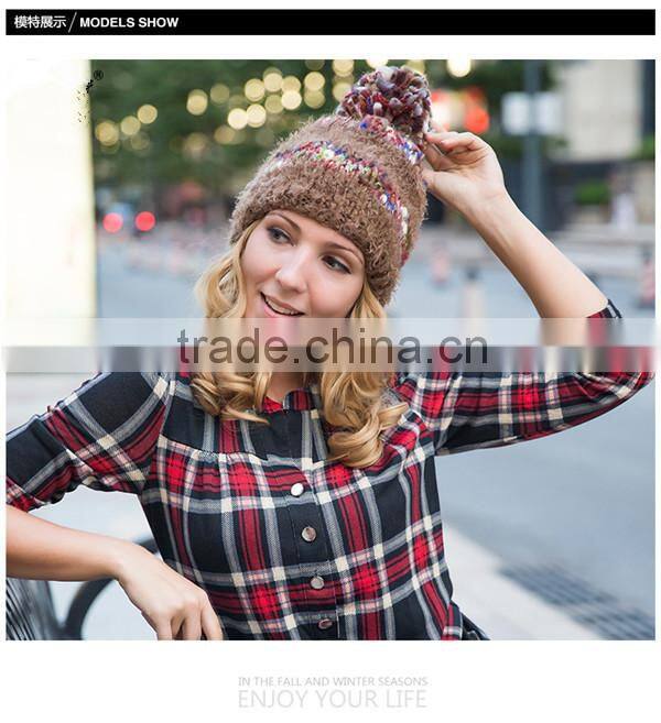 Latest Fashion pretty elegant girls lovely cute sublimation Knitted Hat