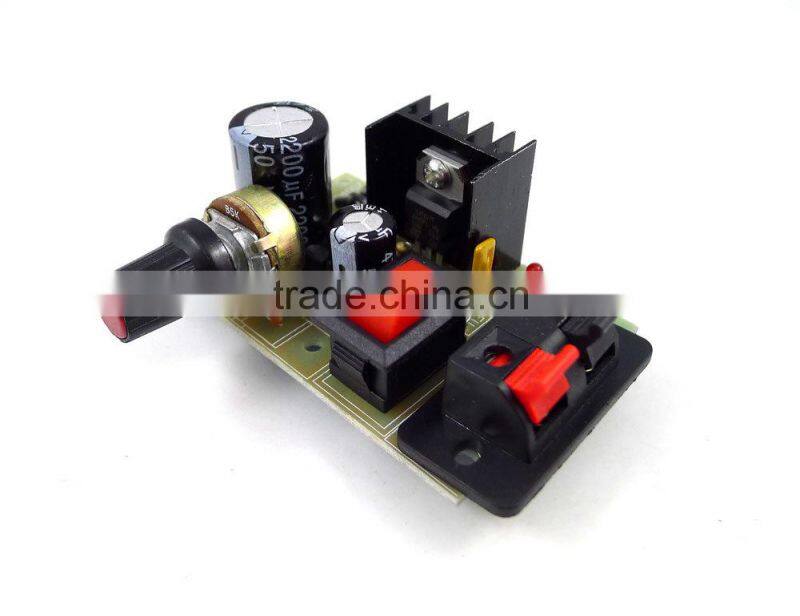 DC DC LM317 adjustable module DC IN: 5-35V AC IN:6-25 DC out: 1.25-30V 1A