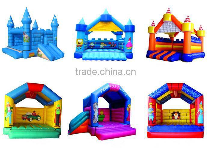 2016 High quality Bounce house Type and PVC Material Inflatable bounce
