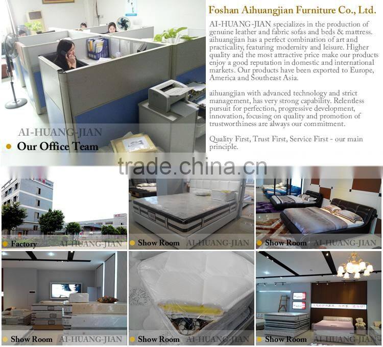 Hot sale for the elderly sand spain serta leather round bed mattress