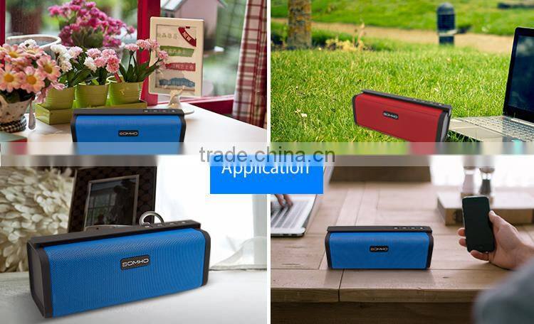 2015 new product wireless bluetooth boom box speaker, portable speaker box with NFC