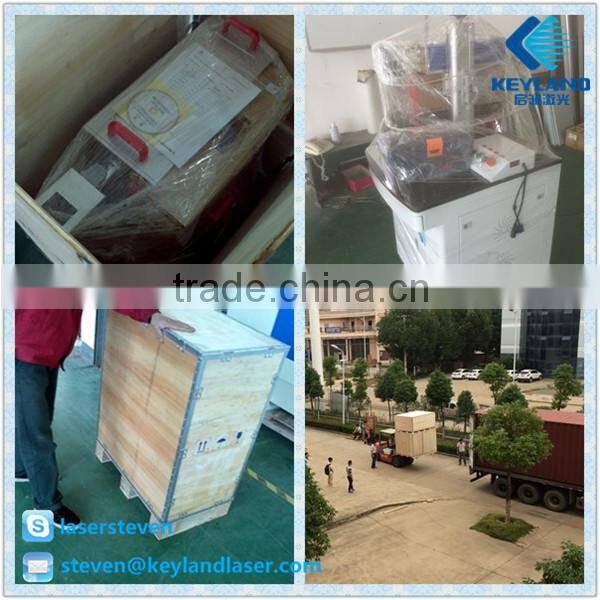 Computerized Inline Laser Marker Machine With Conveyor