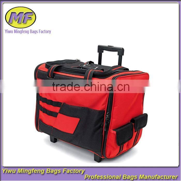 18-Inch Rolling Tool Bag and Tool Carrier water-resistant 600 denier polyester