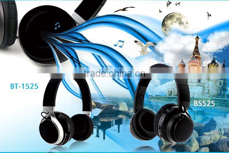 Premium bluetooth wireless headphones with built in microphone and noise cancelling hands free talk