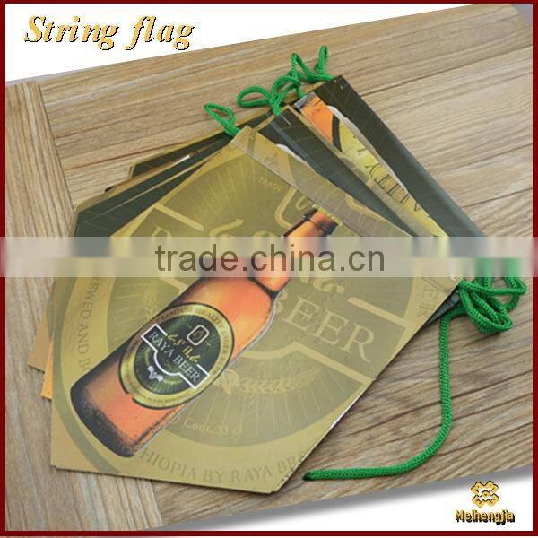 New style high quality indoor hanging flags