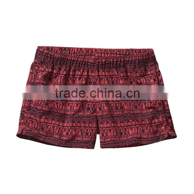 Wholesale 2016 Factory Custom Nylon Shorts For Woman