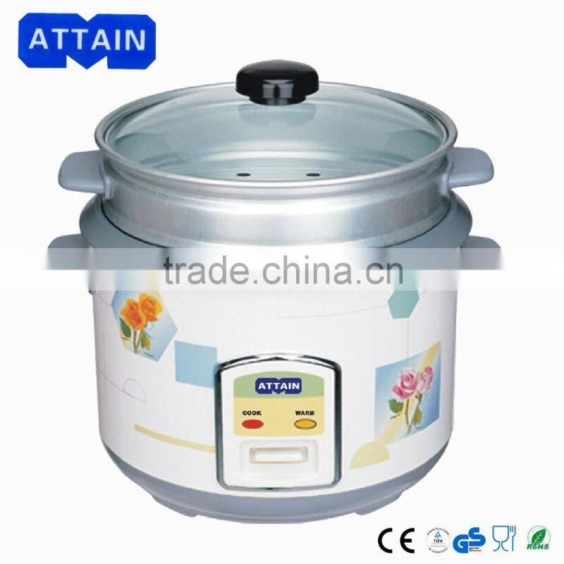 cylinder shape steamer travel rice cooker india