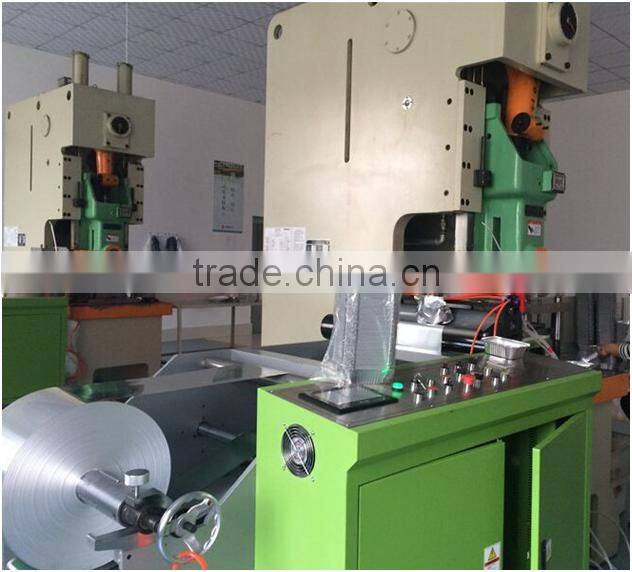 alu foil box power press, china aluminium foil container making machine