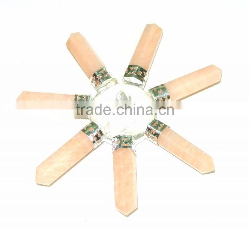 Wholesale Of Chakra Energy Generator : Amethyst Crystal 7 Point Energy Generator Tool