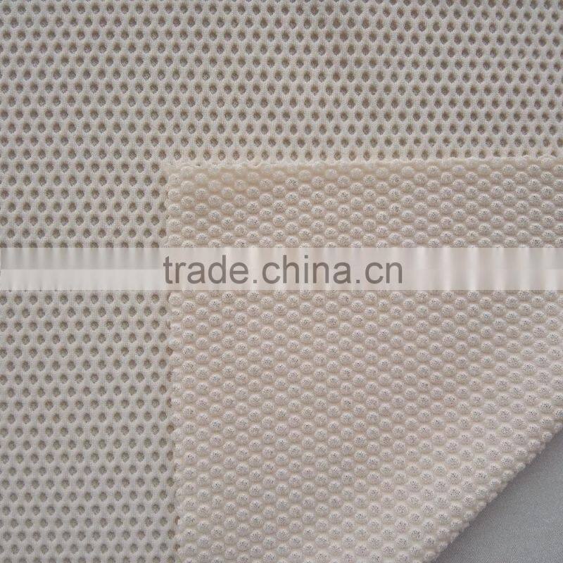 Latest design nylon elastane bubble jacquard knit fabric for 2016 collection