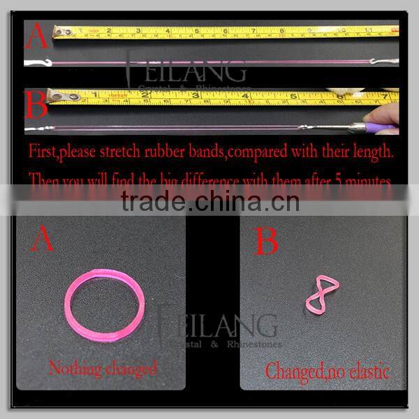 Transparent Blue Rainbow band