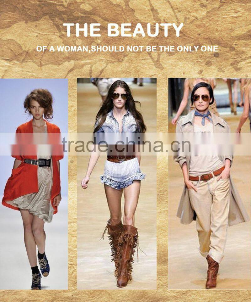 Genuine Leather Women's Belt Hot Selling Strong Products For Lady
