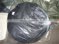 Fabric bean bag chair with pocket on side