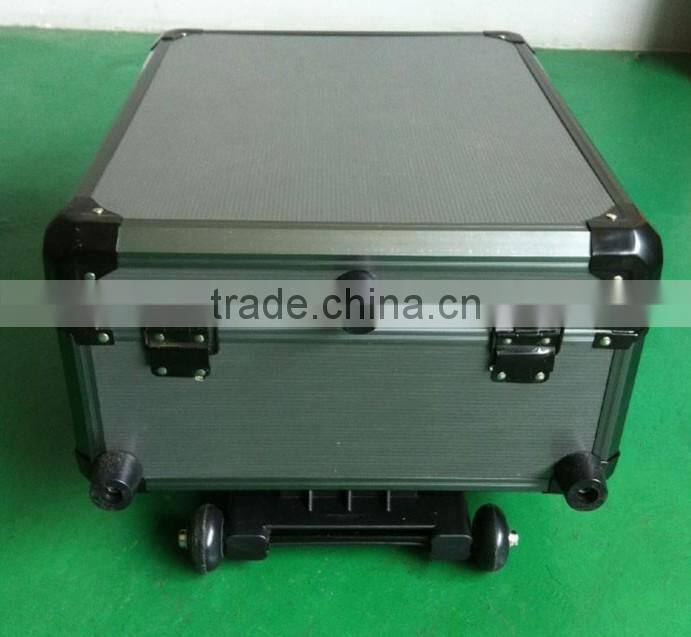 Aluminum trolly case with high quality