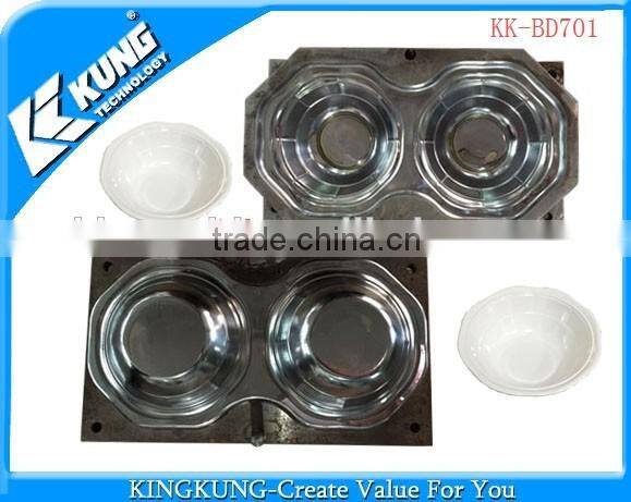 Plastic Melamine Measuring big plate mold