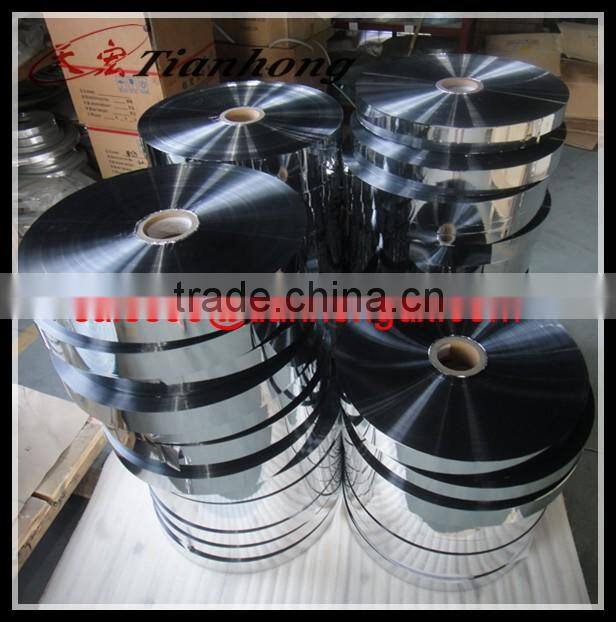 industrial metallized AL PET film aluminum foil roll alloy 8011 or 1235 copper foil laminate tape