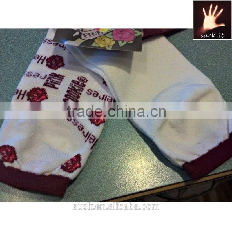 cute lady girls Ankle Socks with New package can be customized