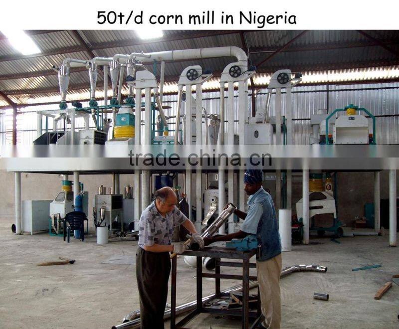 maize flour milling machines