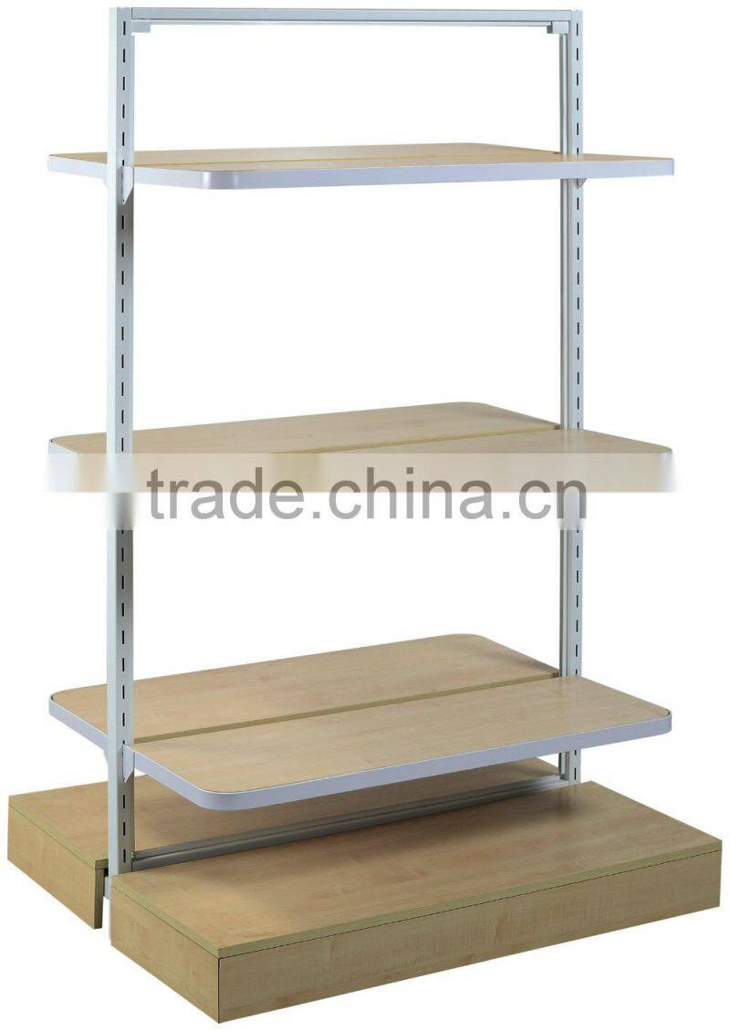 4 Layers Durable Double Sided Retail Clothing Store Display Furniture