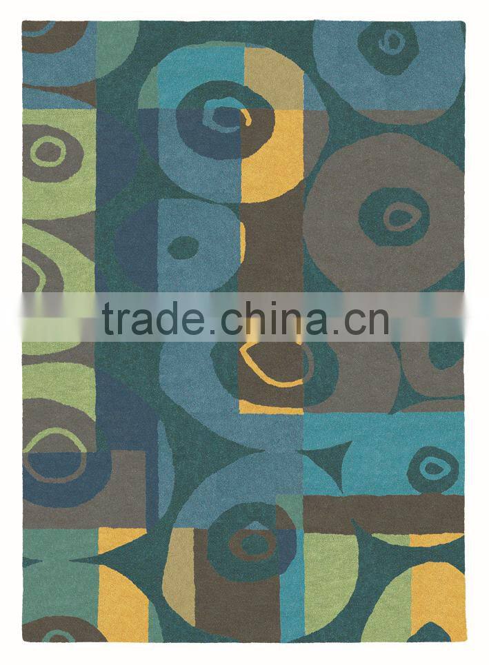 Great hand tufted rug for decoration, apartment, balcony