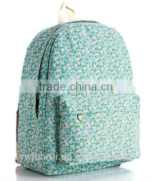 Promotional custom floral backpack