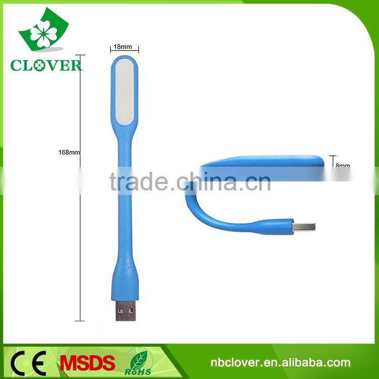 6 LED 220MA rubber led work light mini usb led light