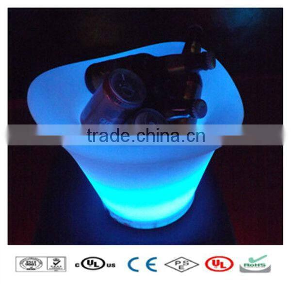 LED Ice Bucket, Color Controllable Ice Bucket Holder