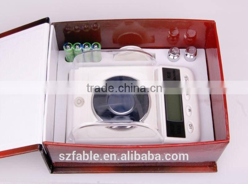 Jewelry Scale Digital Weighing Scale High Precision Pocket 250ct/0.005ct Reloading
