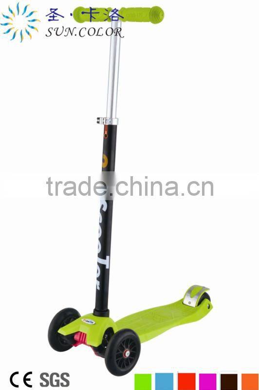 scooter kids hot high quality mini micro kids scooter with three PU wheel in manufctory