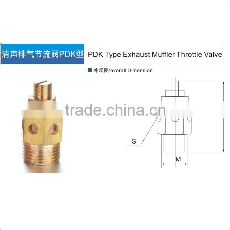 PDK Type Exhaust Pneumatic Muffler filter element