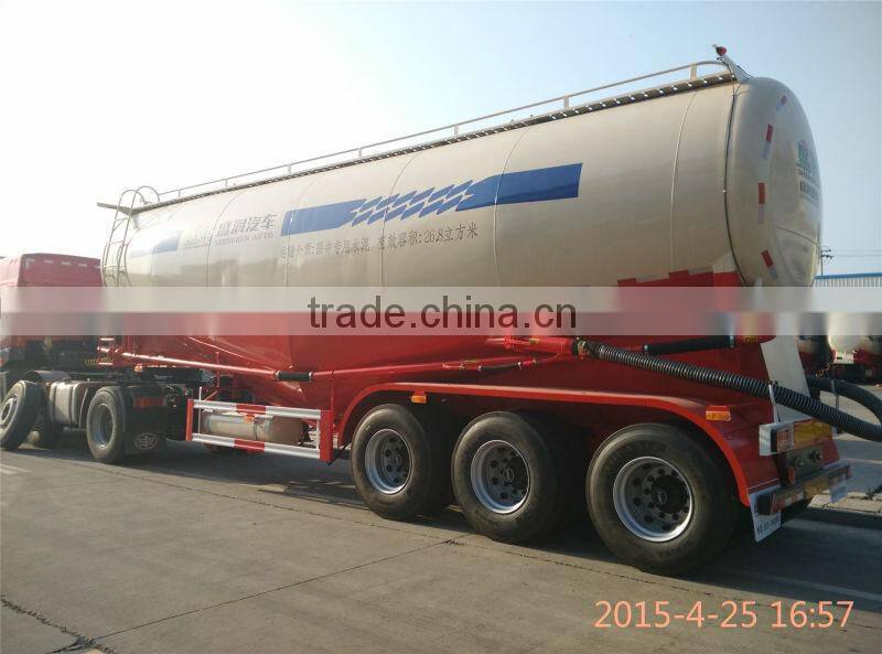 Tanker trailer Factory 45 cbm Bulk Cement Trailer Sale